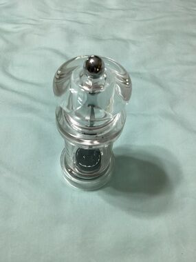 Vintage Mr. Dudley Clear Acrylic Pepper Grinding Mill